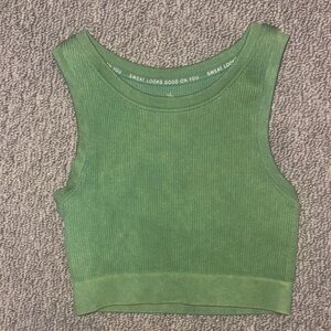 Offline by Aerie “Sweat Looks Good On You” Ribbed Tank